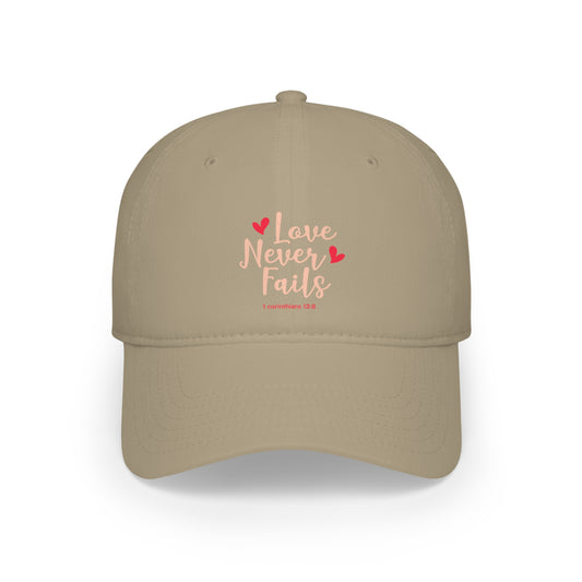 Love Never Fails Cap