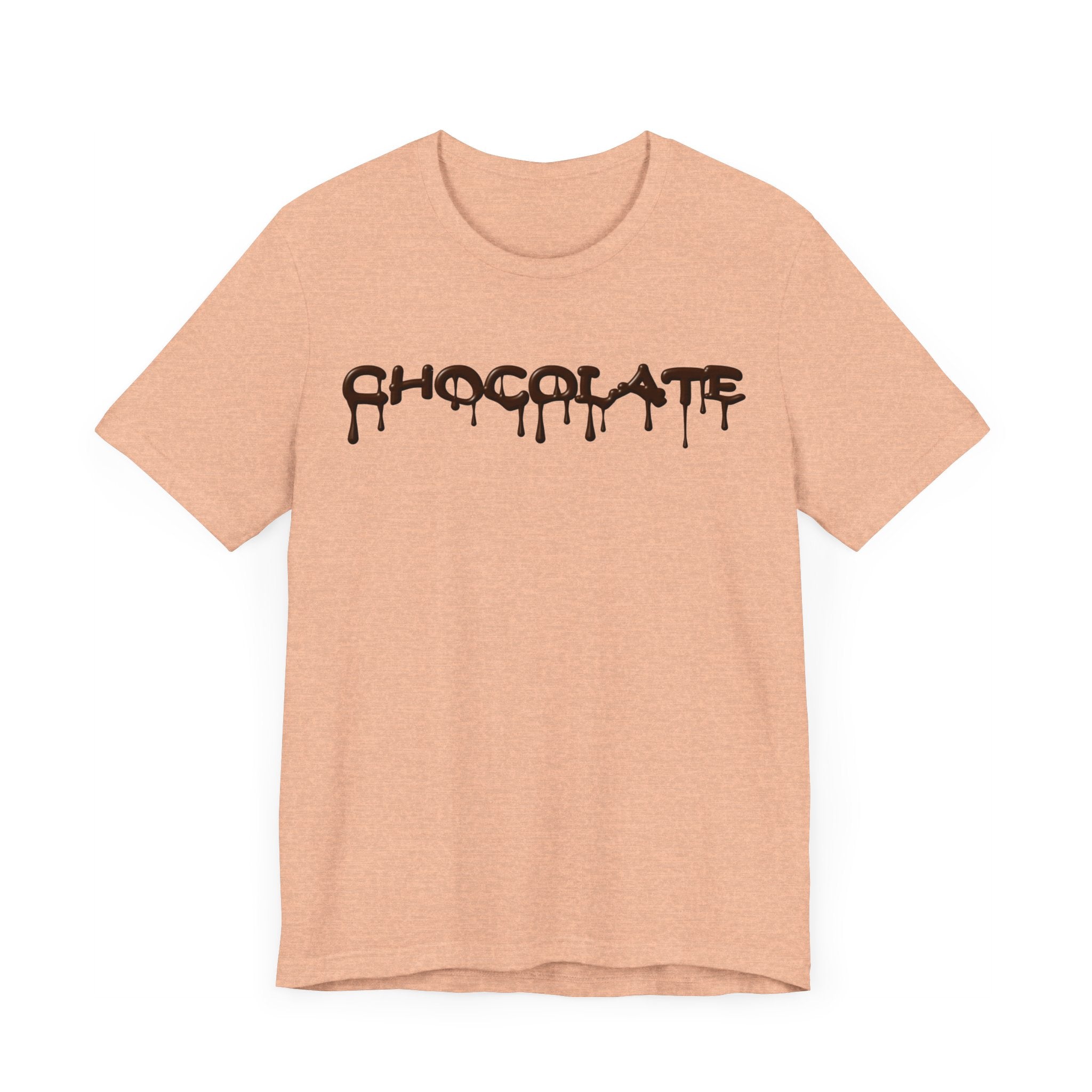 Unisex Jersey Short Sleeve Chocolate Tee
