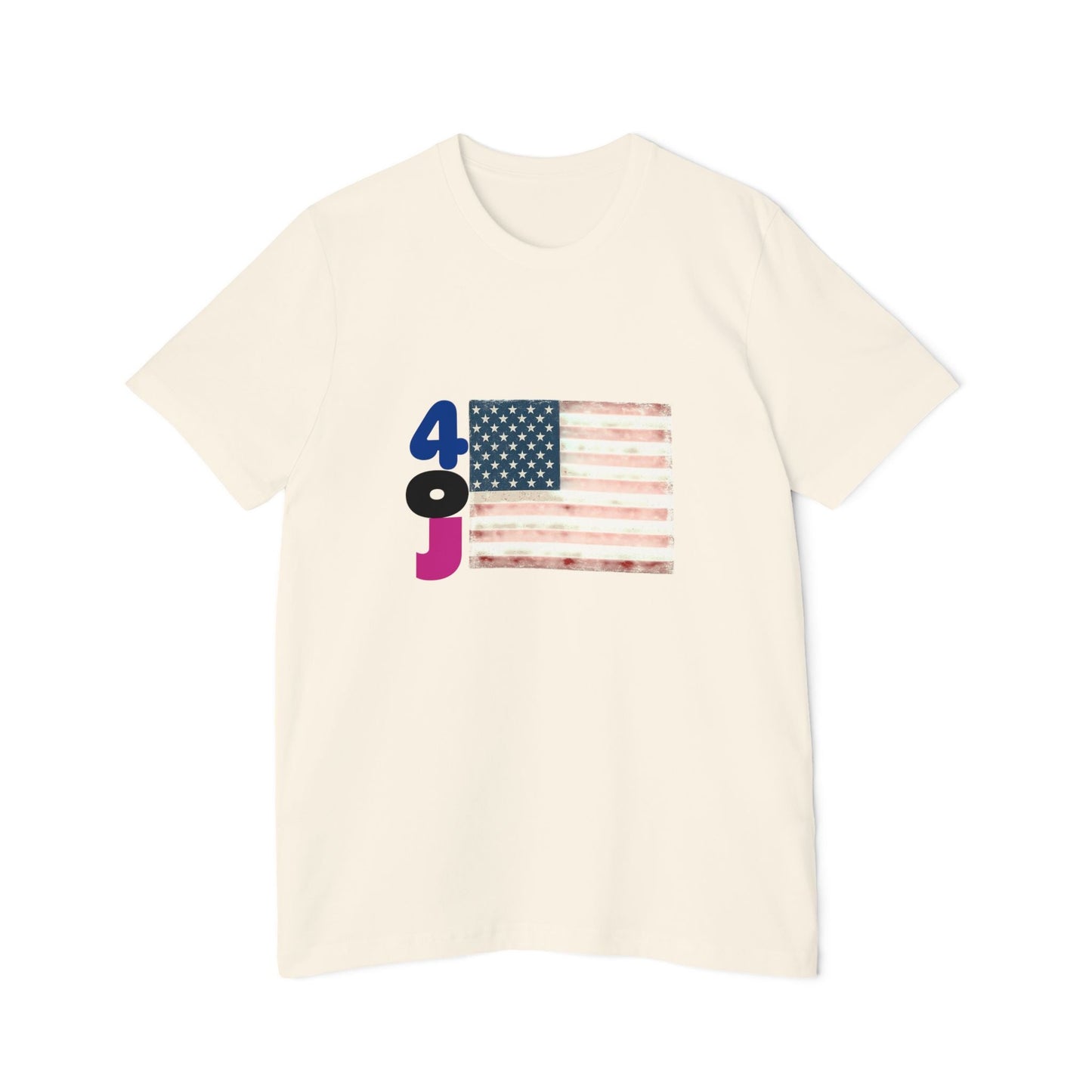 USA Flag Short-Sleeve T-Shirt, Patriotic Tee for Independence Day, Casual Wear, Gift for Veterans, Summer Style Printify