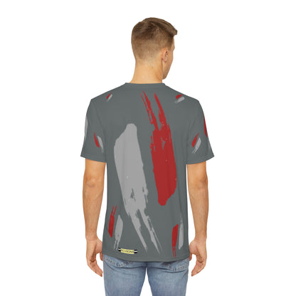 Abstract Art Men's Tee, Unique Graphic Shirt, Casual Wear, Trendy Fashion, Gift for Him, Everyday Style
