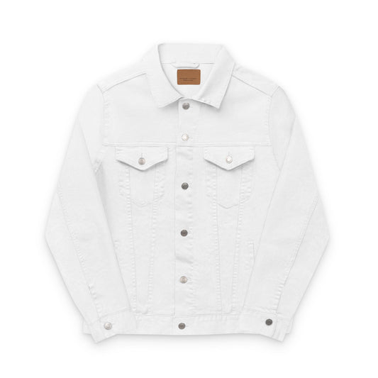 Embroidered Denim Jacket Printify