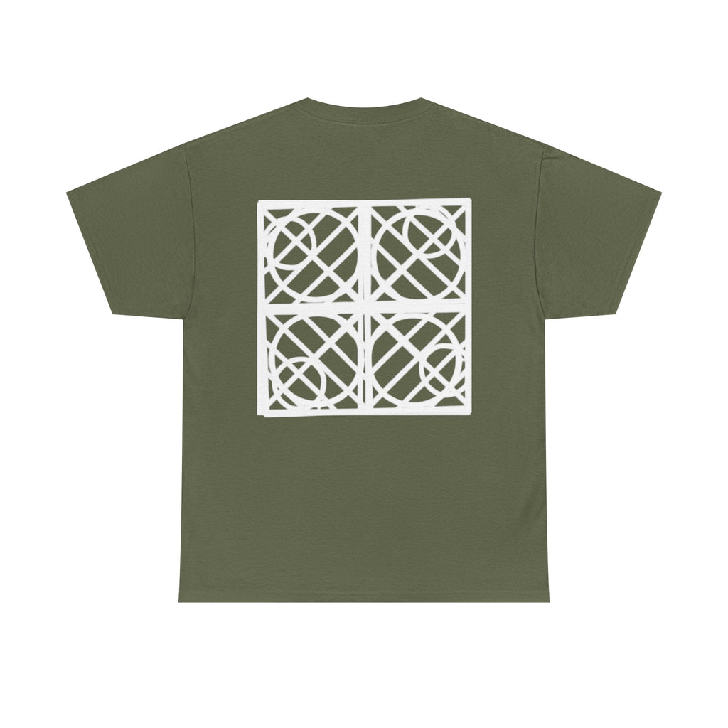 Modern Graphic Tee, Minimalist Cotton Shirt, Casual Unisex Top, Art-Inspired Clothing, Everyday Wear, Gift for Art Lovers Printify