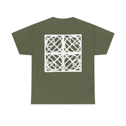 Modern Graphic Tee, Minimalist Cotton Shirt, Casual Unisex Top, Art-Inspired Clothing, Everyday Wear, Gift for Art Lovers Printify