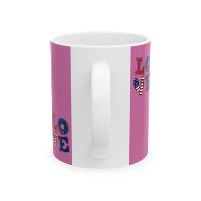 Mug Love Tee Ceramic Mug 11oz 15oz