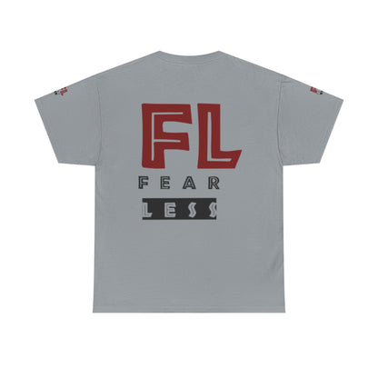 Fearless Graphic Unisex Heavy Cotton Tee - Bold Statement Shirt