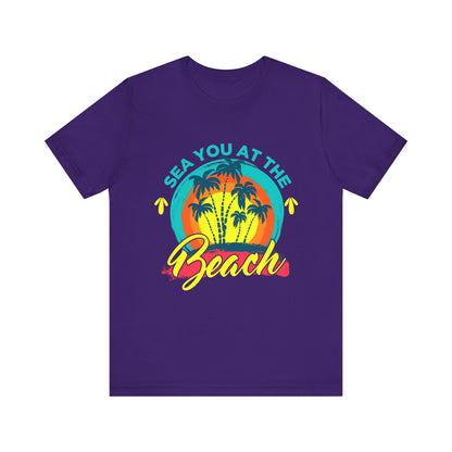 Sea You At The Beach Tee-shirt unisexe 