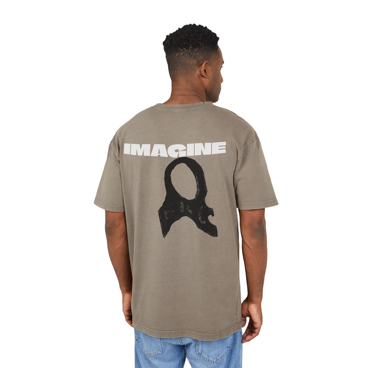 Acid Washed Tee - Imagine Design