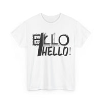Hello Unisex Tee - Casual and Stylish Cotton T-Shirt for All Occasions