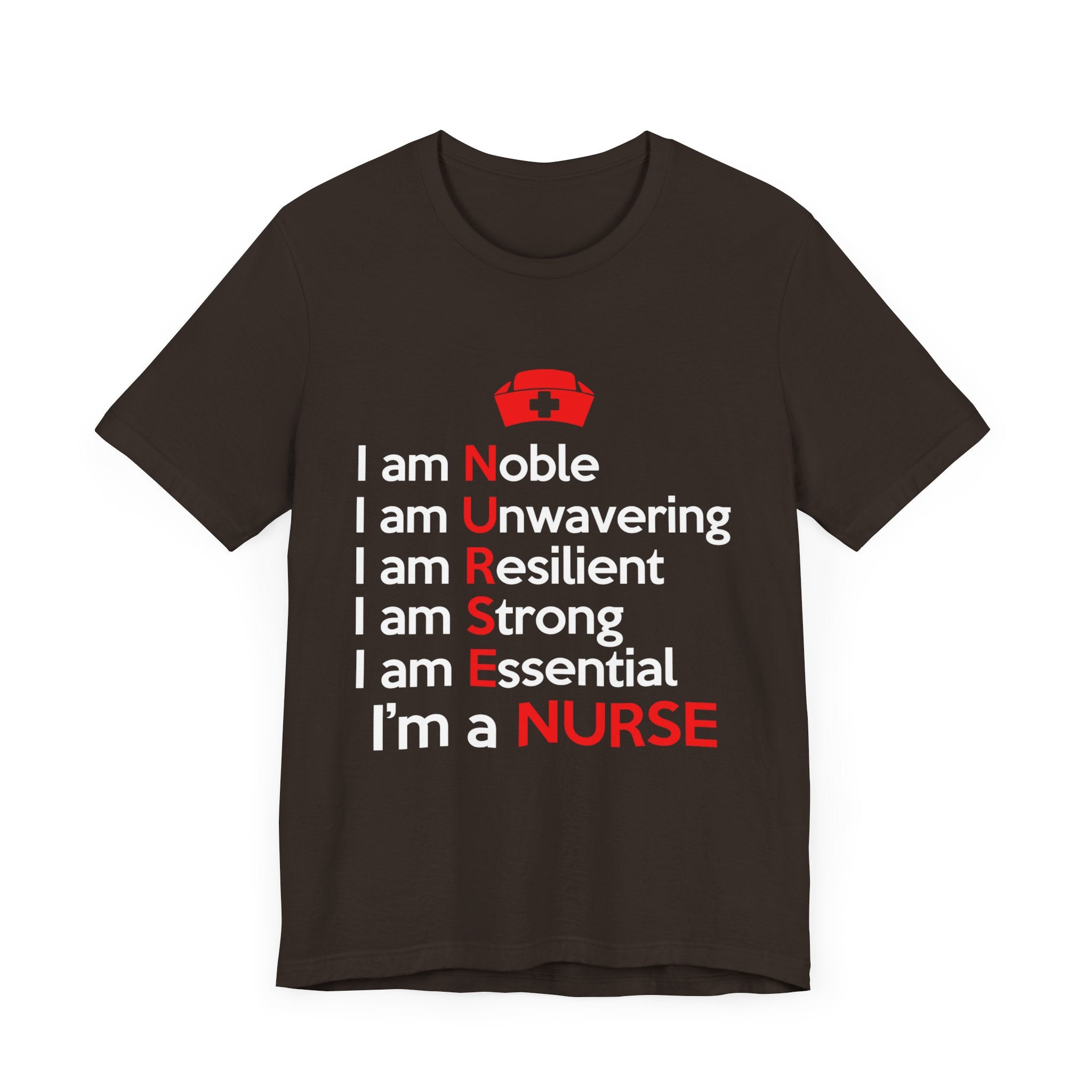 Je suis noble, je suis un tee-shirt unisexe inébranlable 
