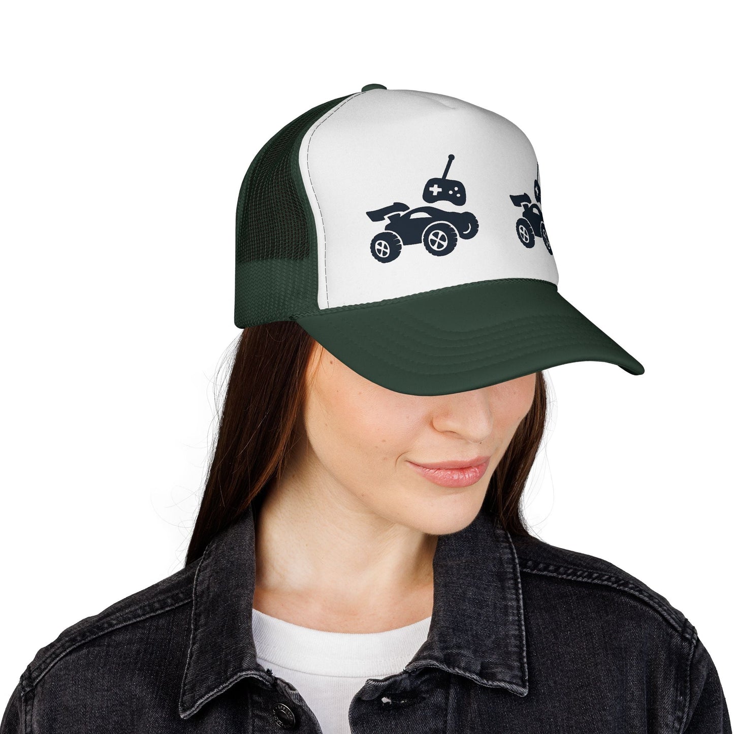Cool Trucker Caps with ATV Design | Perfect Gift for Outdoor Enthusiasts, Sports Fans, Road Trips, Family Gatherings, Summer Adventures Printify