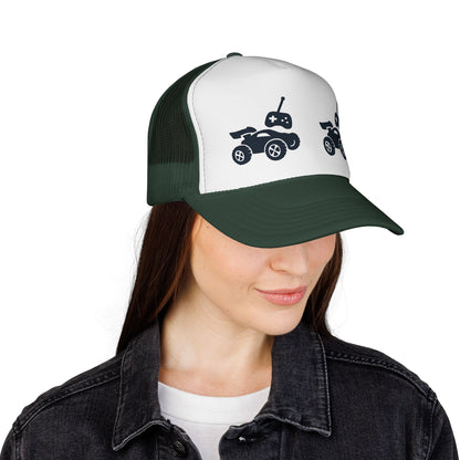 Cool Trucker Caps with ATV Design | Perfect Gift for Outdoor Enthusiasts, Sports Fans, Road Trips, Family Gatherings, Summer Adventures Printify
