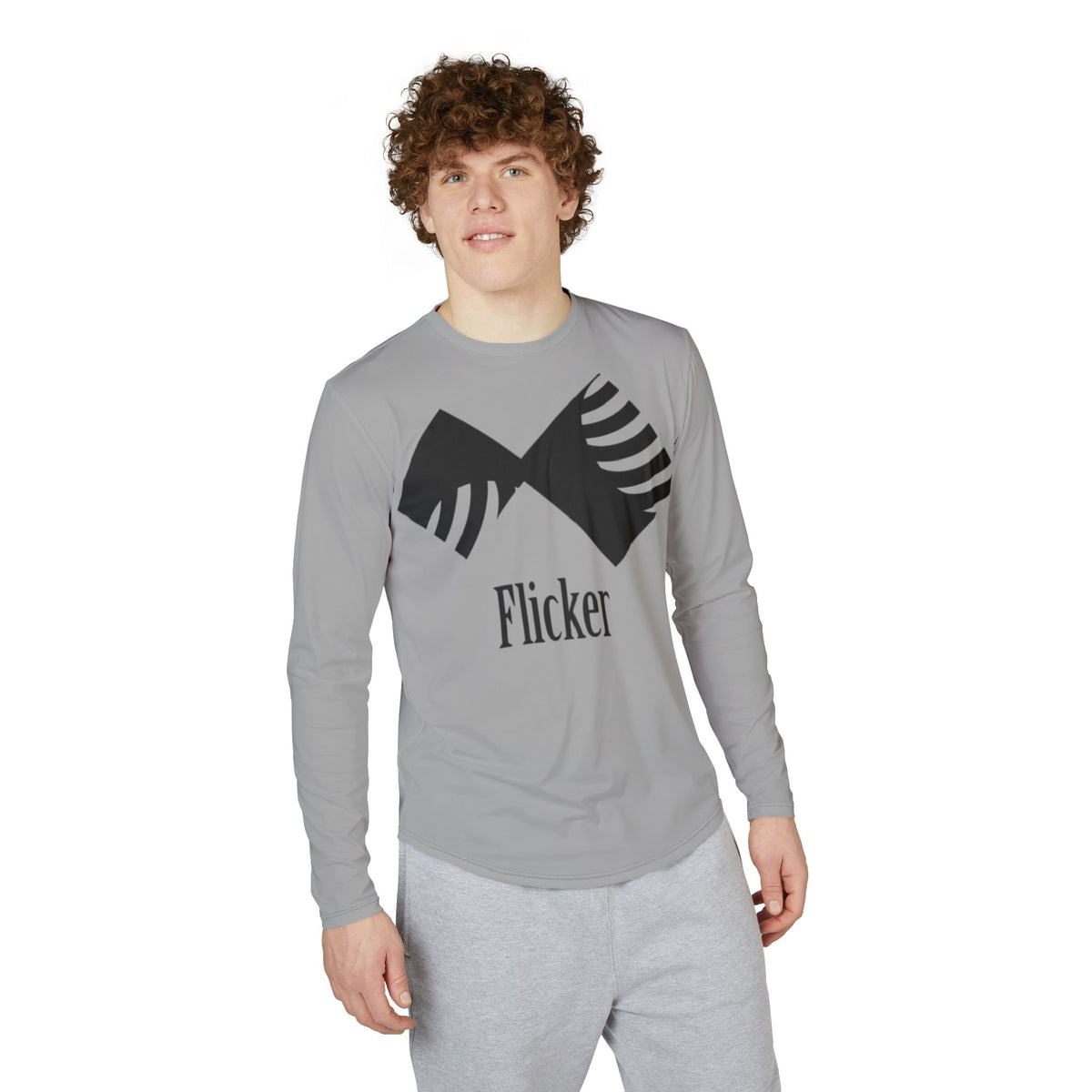 Men's UV Protection Long Sleeve Shirt - Flicker Design for Outdoor Enthusiasts