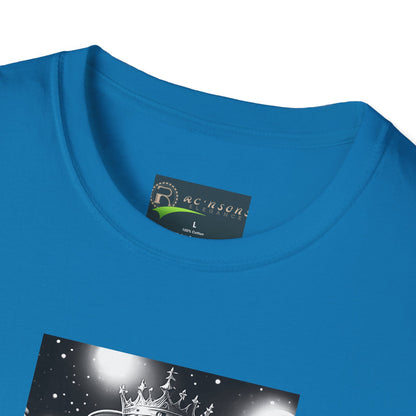 Mystic Owl Graphic T-Shirt | Unisex Softstyle Tee for Nature Lovers