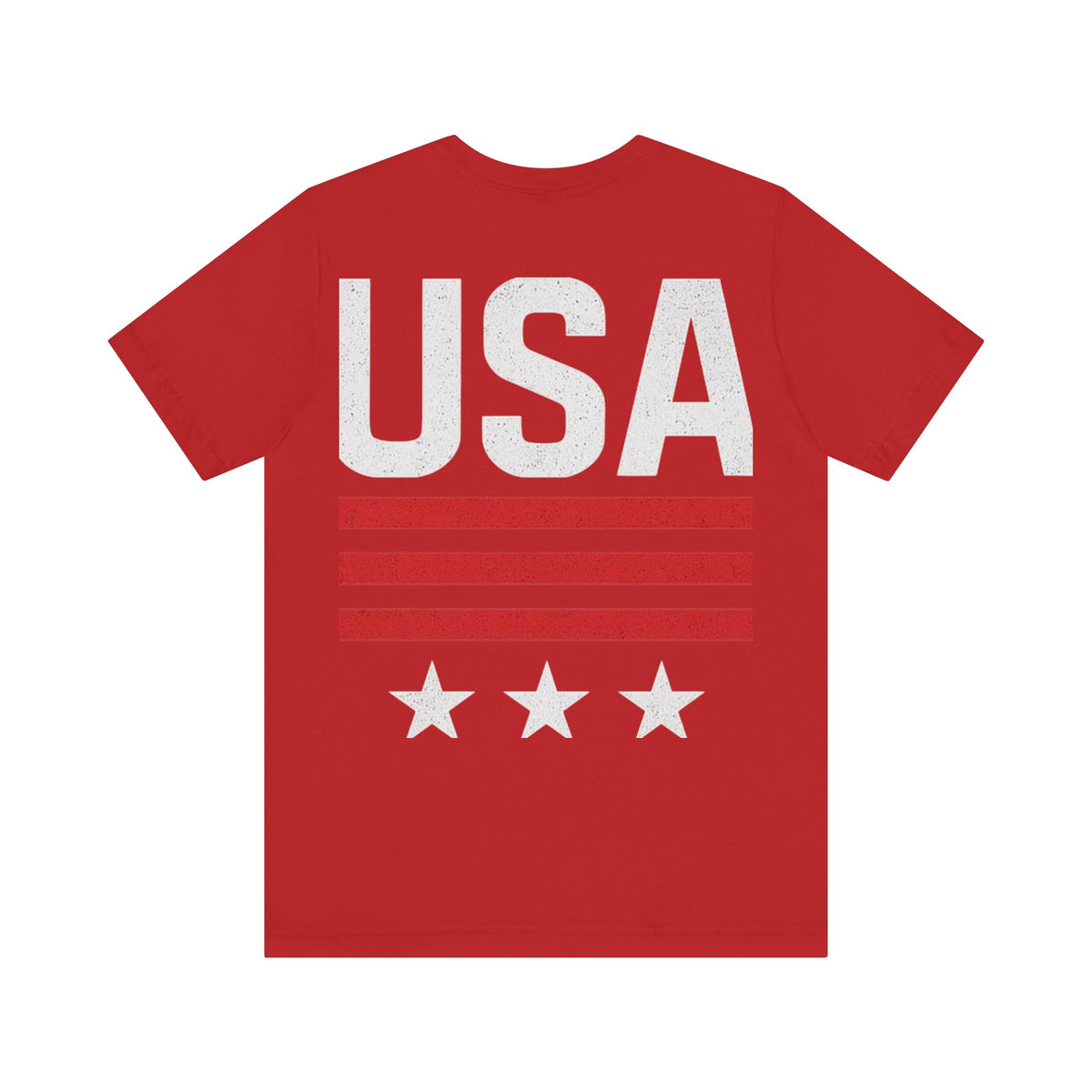 Patriotic USA Tee, Unisex Short Sleeve T-Shirt, July 4th Celebration Shirt, American Pride Apparel, Casual Summer Wear, Gift for Patriot