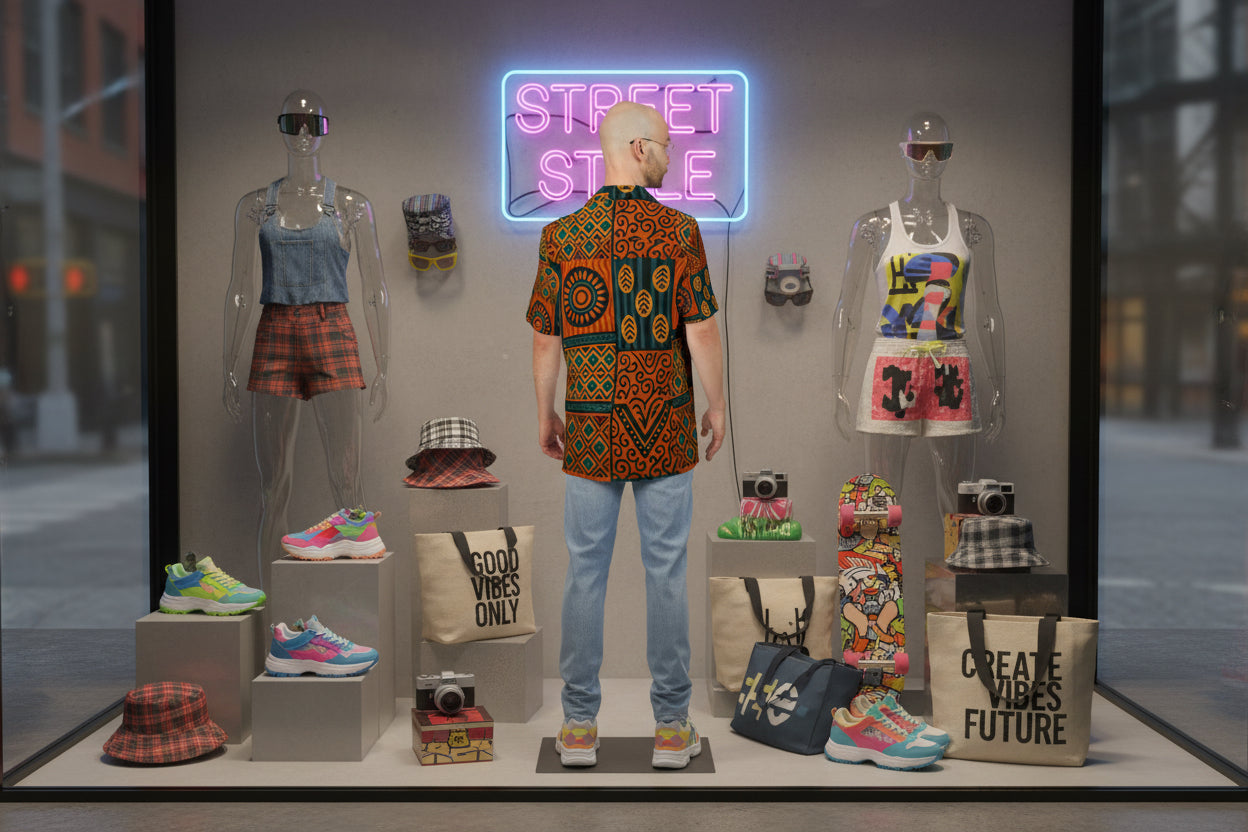 African Supreme Print Hawaiian Shirt