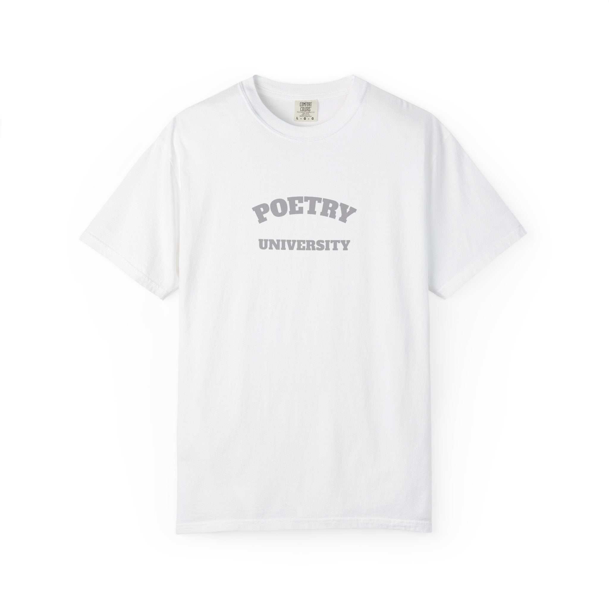 Poetry Unisex T-Shirt | Comfortable Gift for Writers, Literature Lovers, Bookworms, Creative Souls, Everyday Wear
