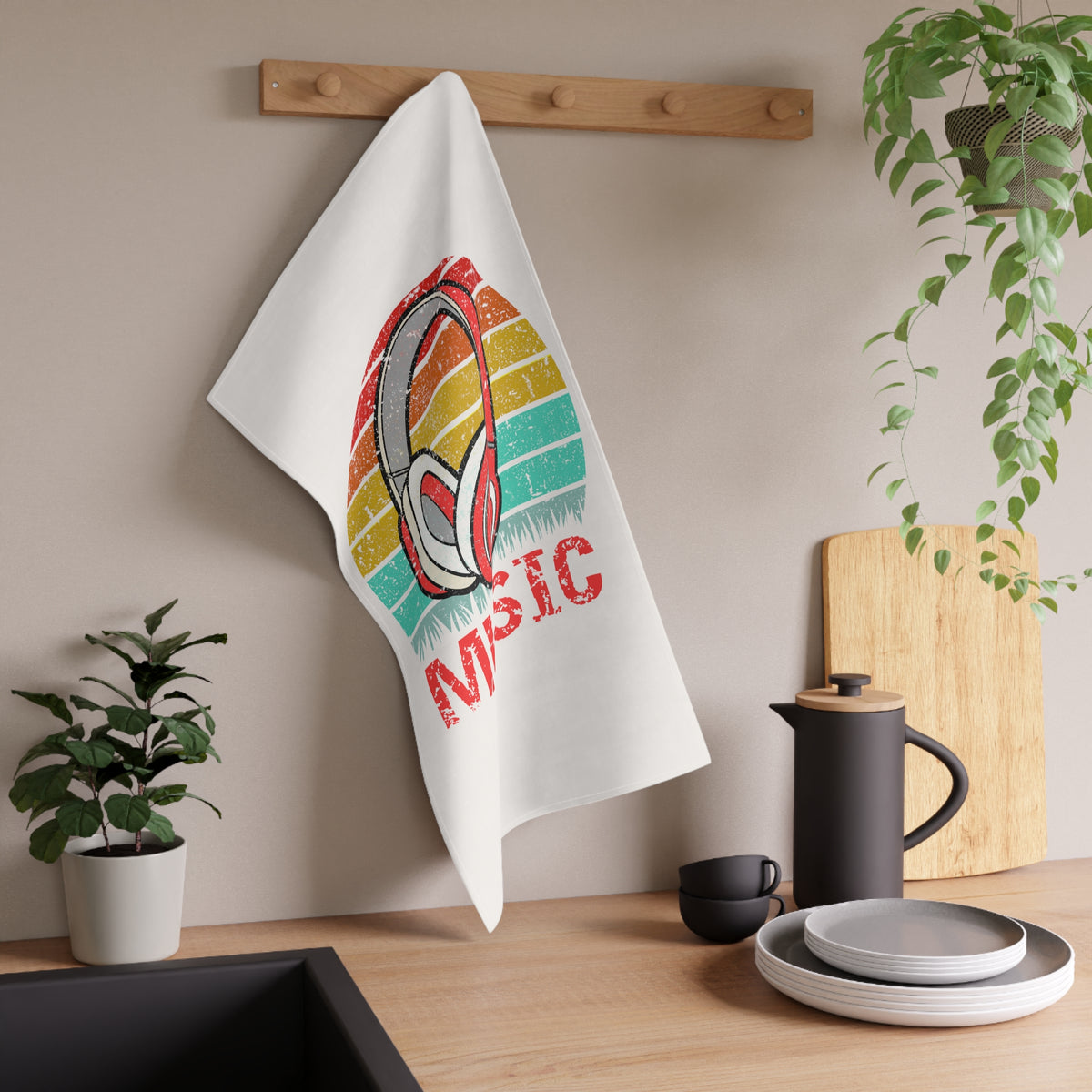 Music Kitchen Towel