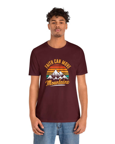 Faith Can Move Mountains Unisex Tee - RC’nSONS