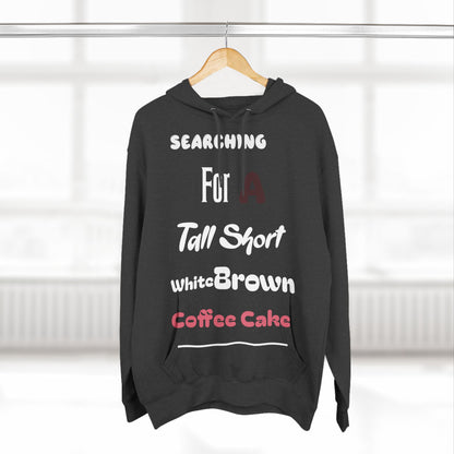Take Me Out For Coffee Cake Fleece Hoodie