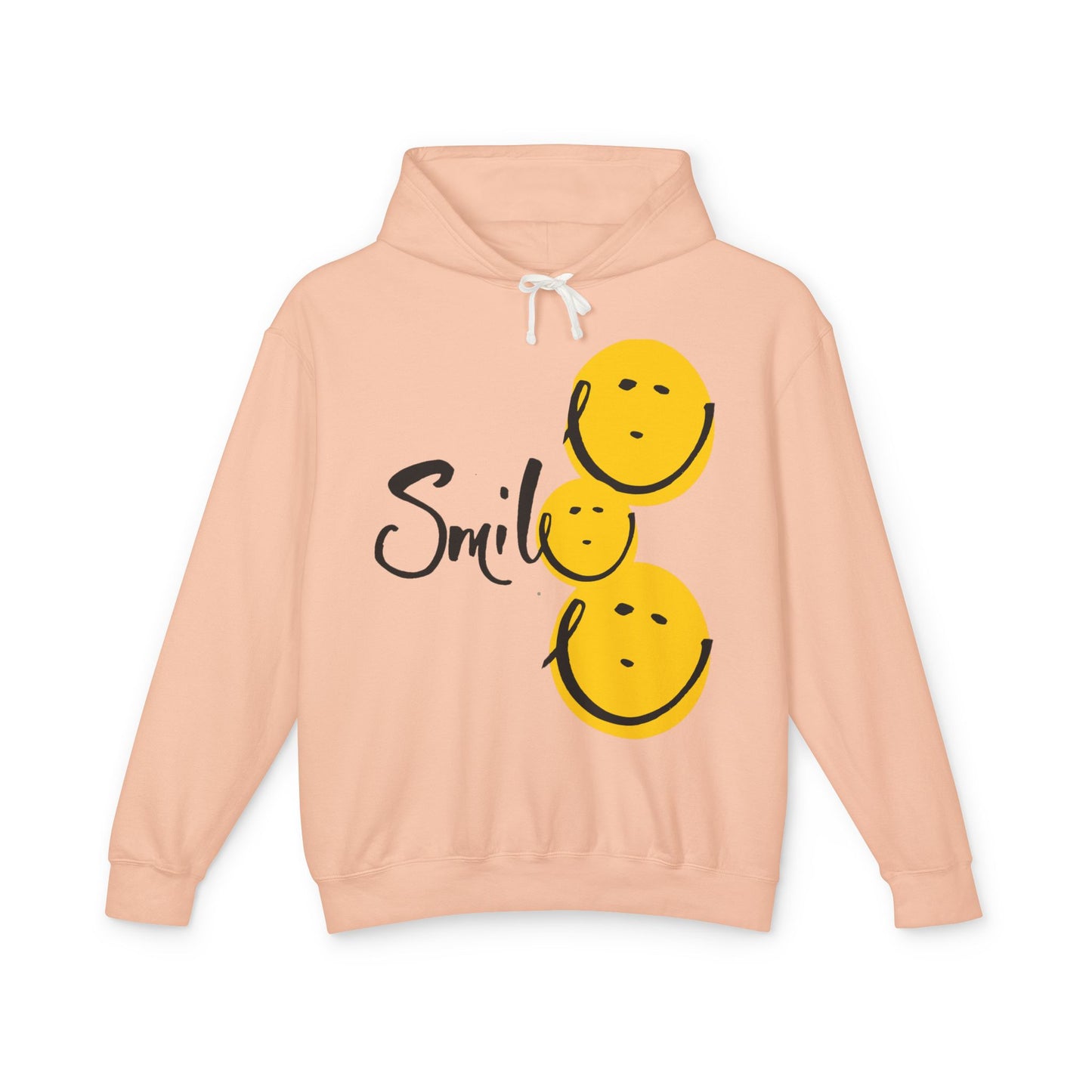 Smile Lightweight Hooded Sweatshirt