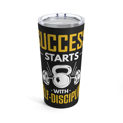 Success Starts With Self-Discipline Bottle