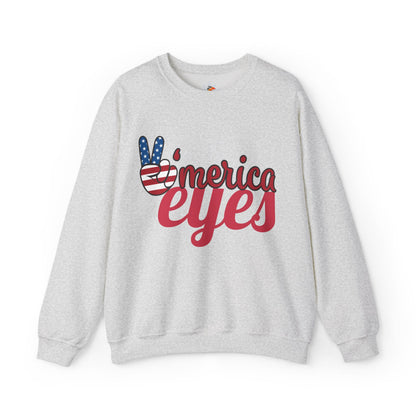 America Eyes Sweatshirt: Unisex, Heavy blend
