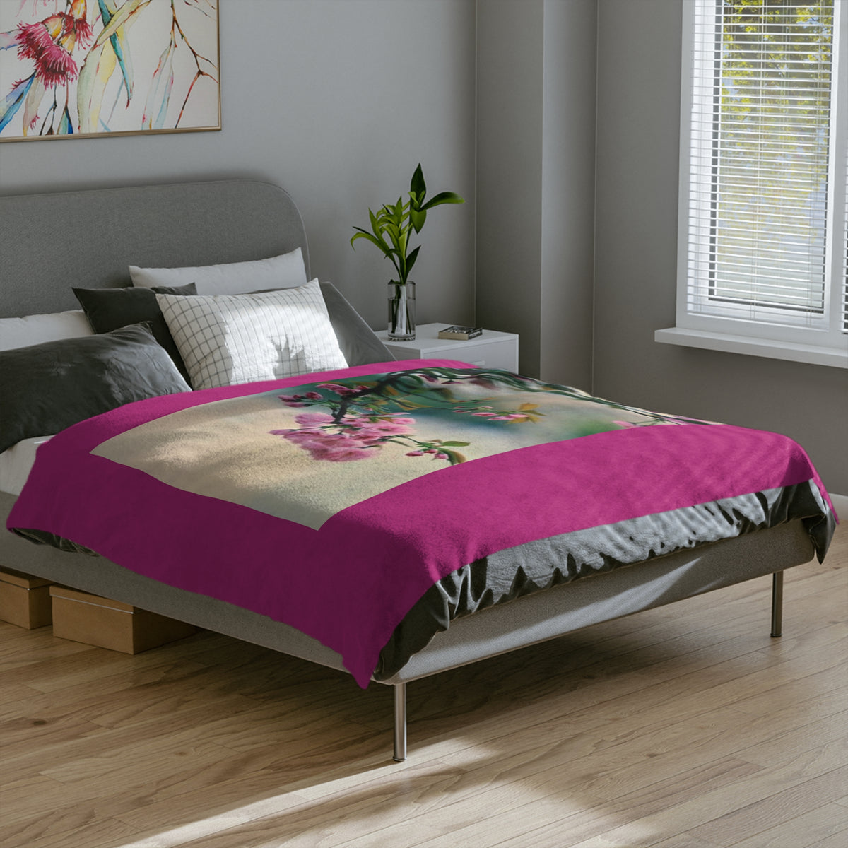 Velveteen Minky Blanket