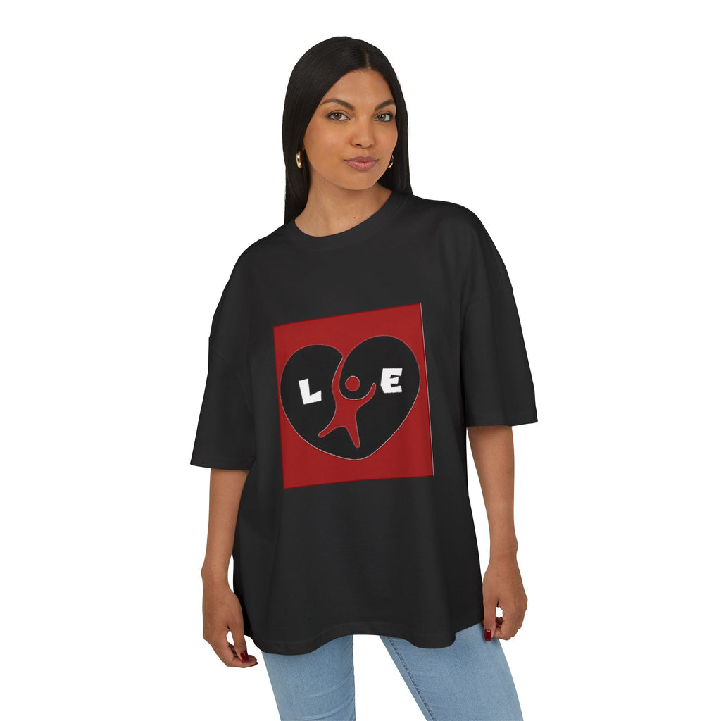 Love Heart Graphic Tee, Soft Cotton Unisex T-Shirt for Couples, Valentine's Day Gift, Casual Wear, Heart Design Tee Printify