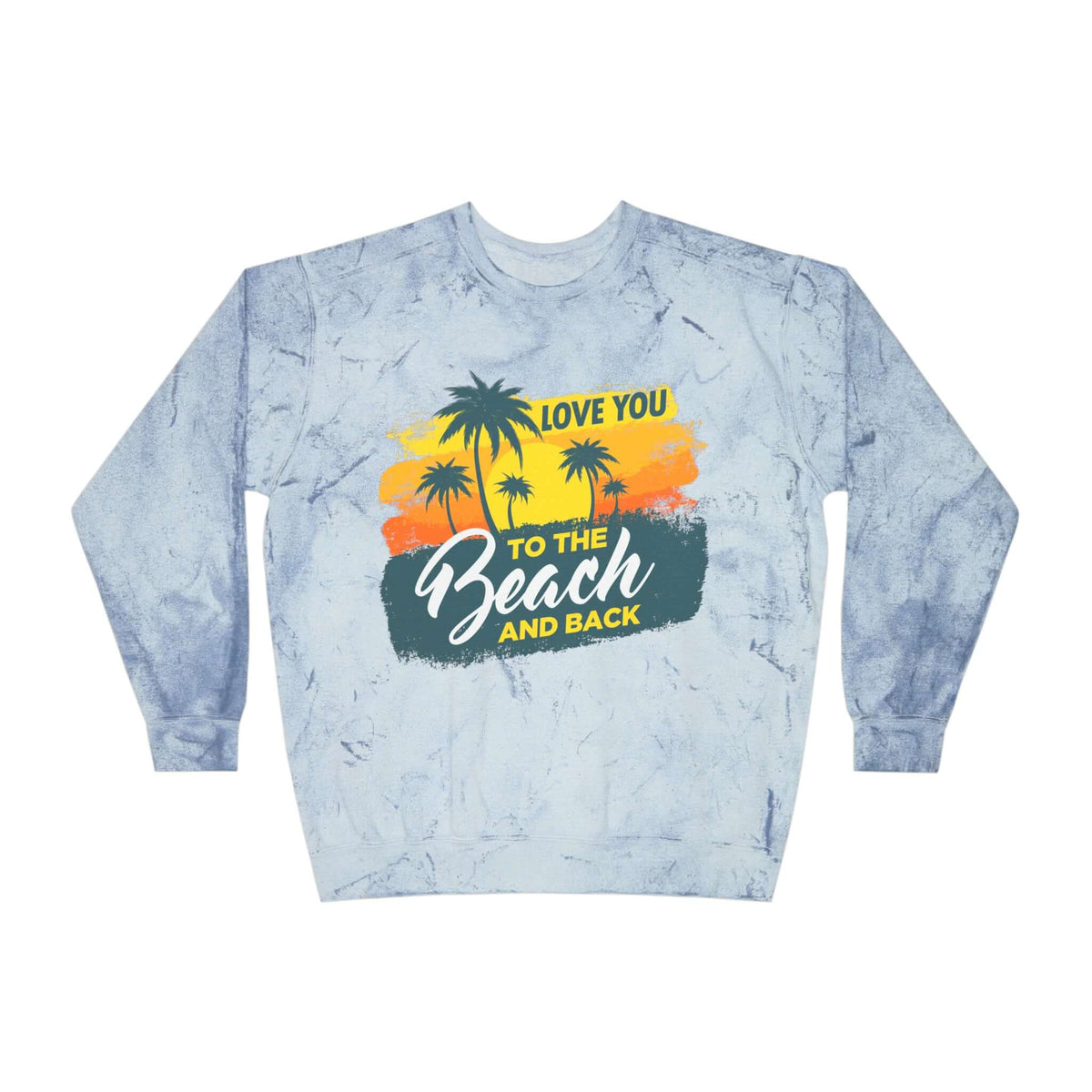 Unisex Color Blast Crewneck Sweatshirt - RC’nSONS