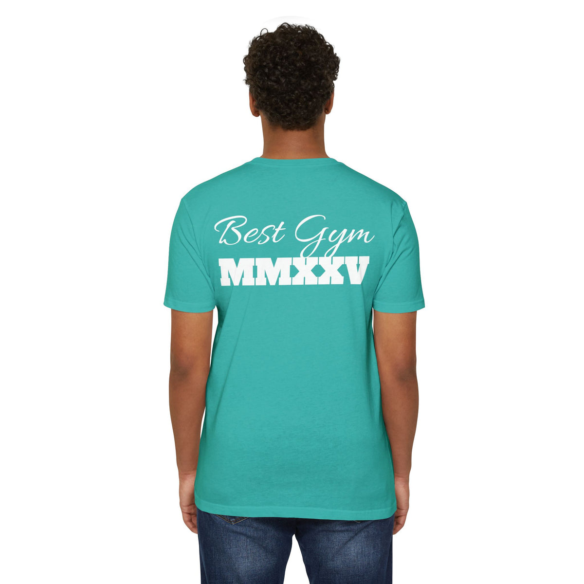 Best Gym Unisex CVC Jersey T-Shirt - Comfortable Fitness Apparel