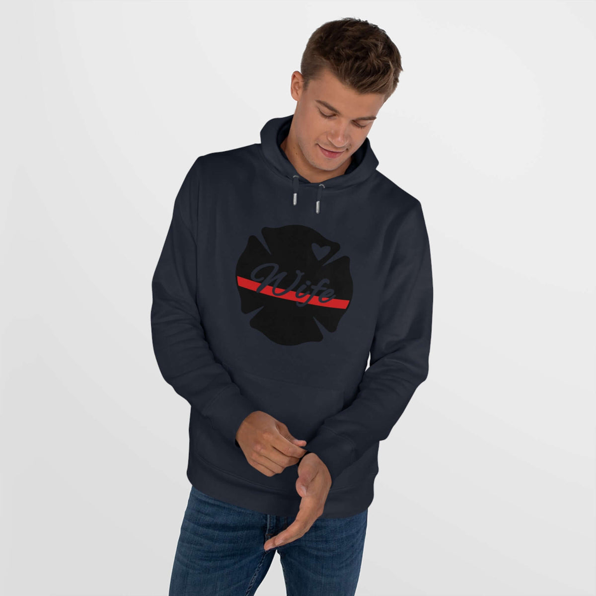 King Hooded Sweatshirt - Wife