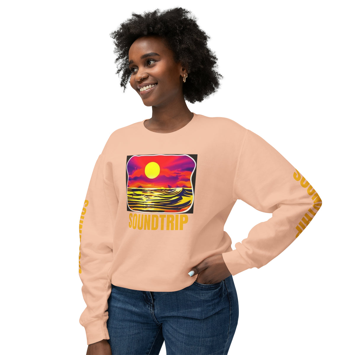 Unisex Lightweight Crewneck Sweatshirt