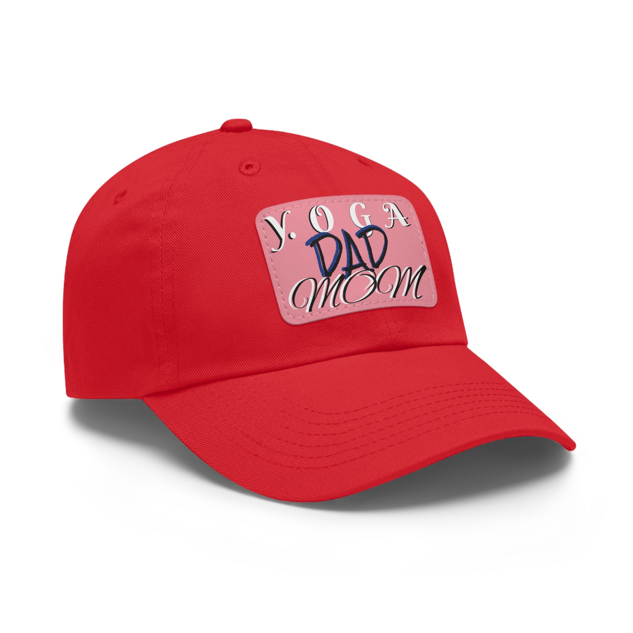 Yoga Dad Hat with Leather Patch