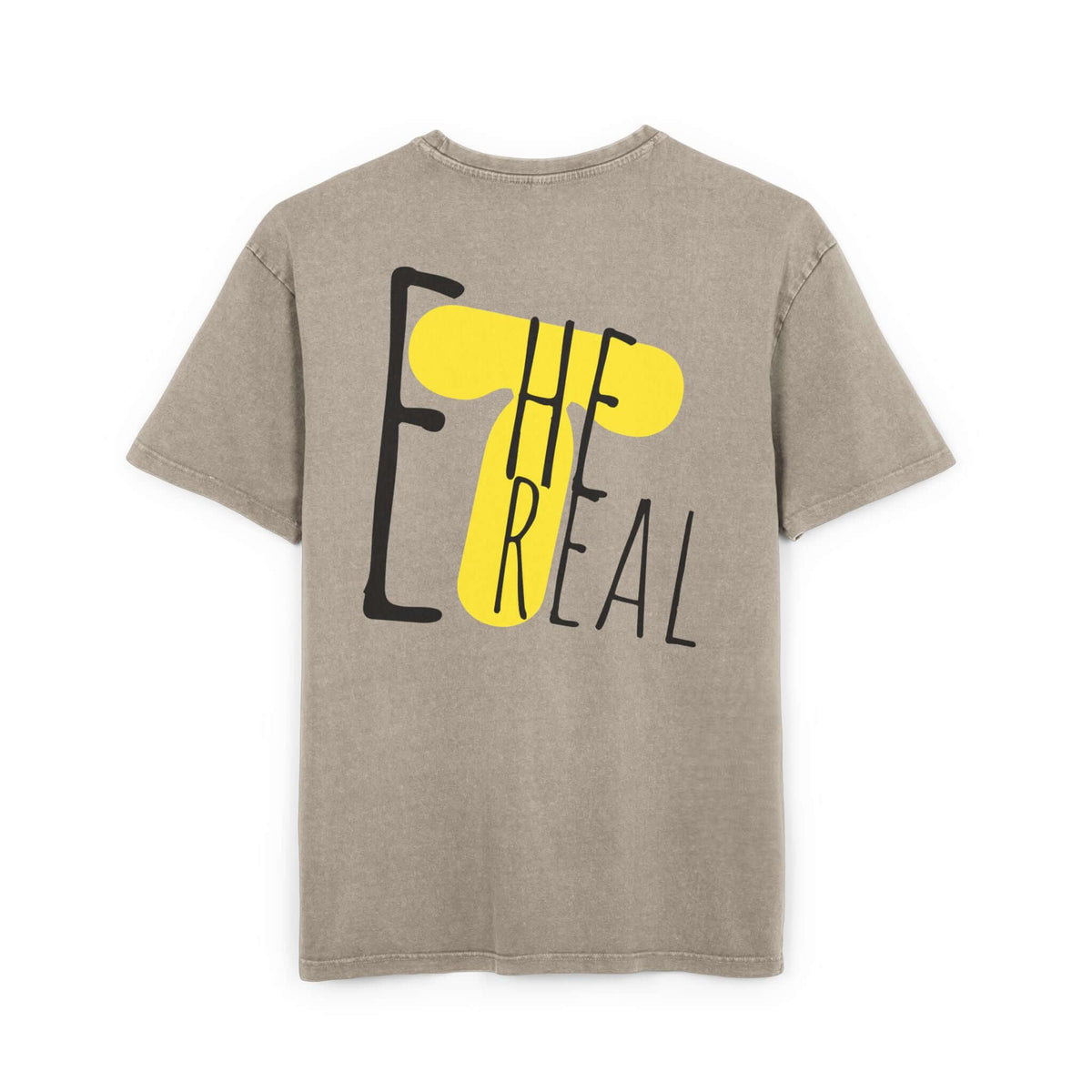 Oversize Tee - RC'nSONS Ethereal Acid Washed Heavy Men's T-Shirt Printify