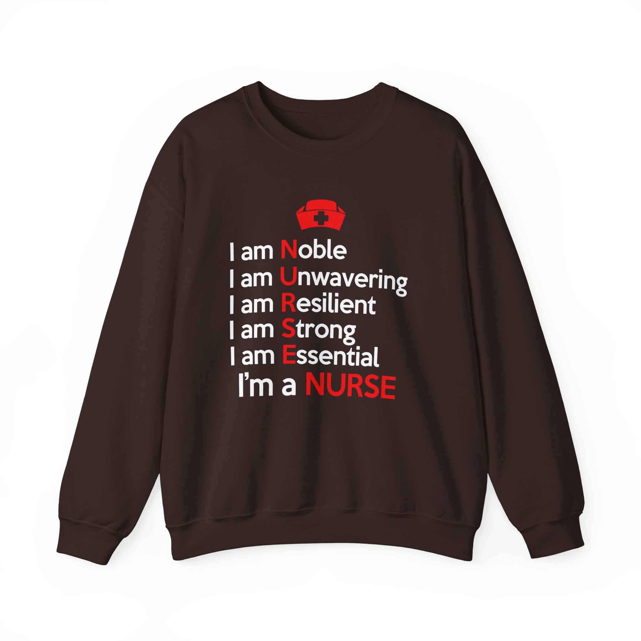 Je suis noble, je suis un sweat-shirt unisexe inébranlable 