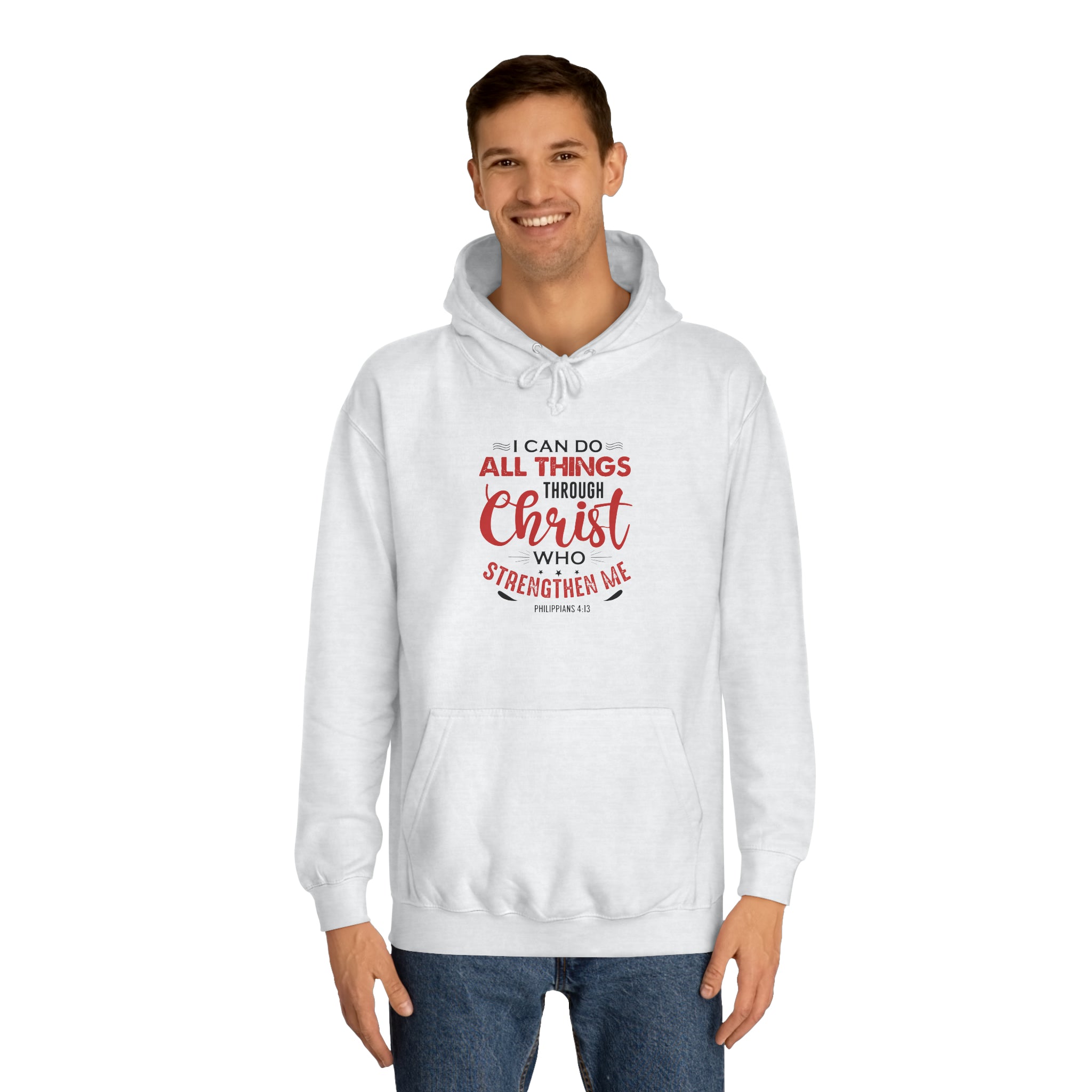 Je peux tout faire Sweat à capuche unisexe 