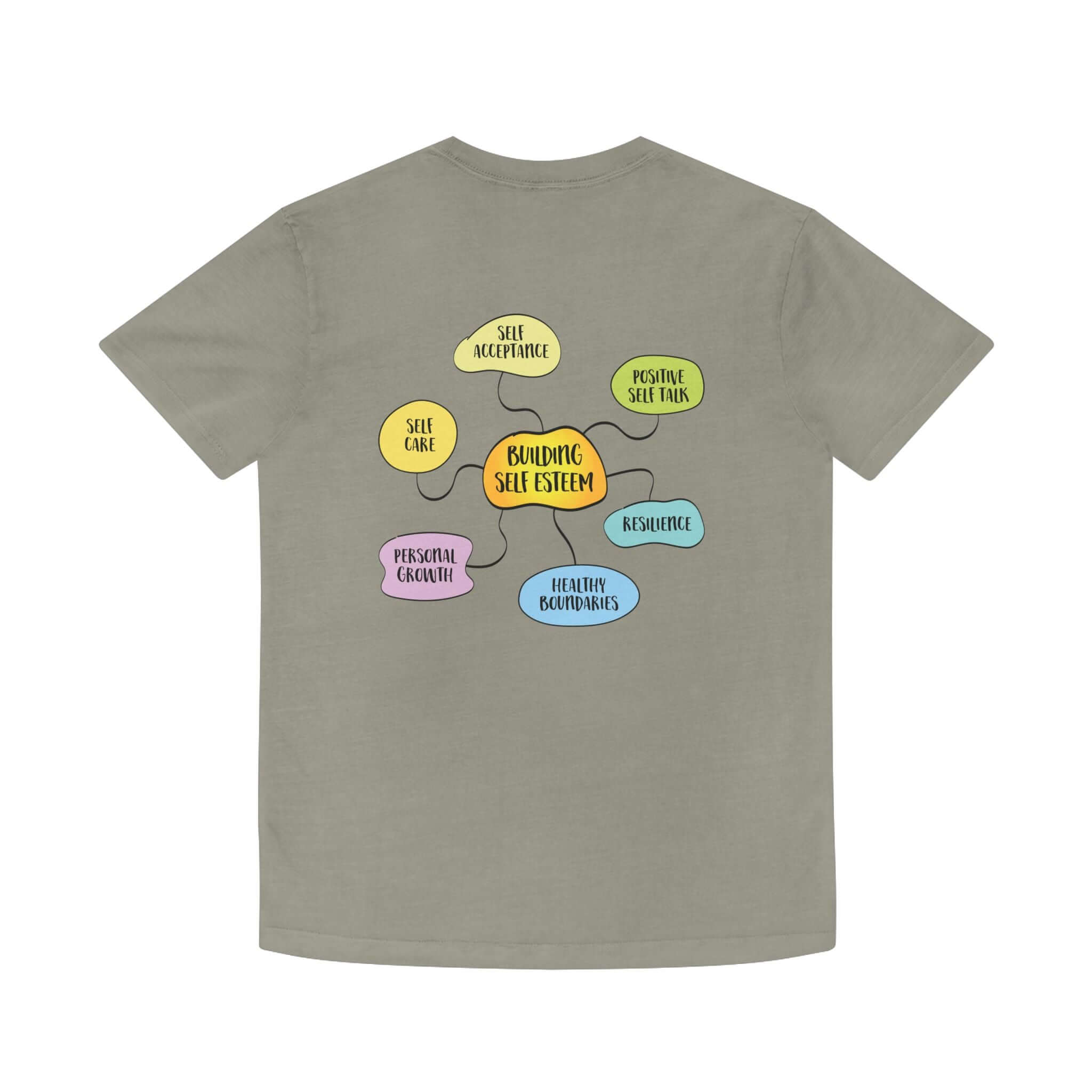 Faded Shirt - Building Self-Esteem Graphic Tee