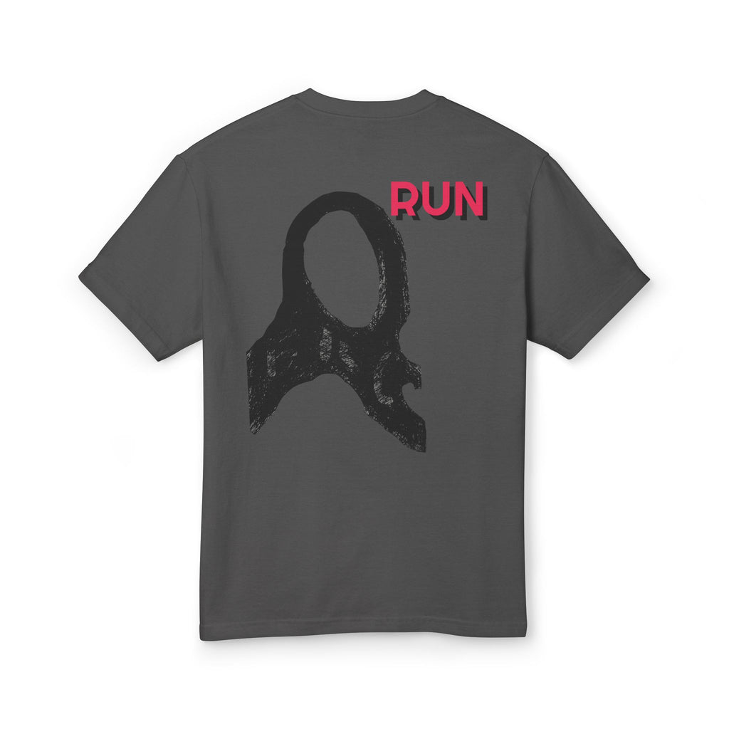 Casual Unisex Tee -  Run Graphic