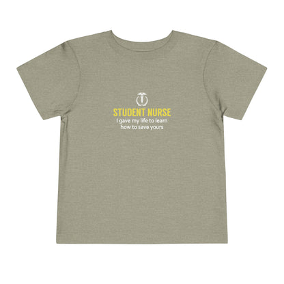 Tee-shirt pour tout-petits étudiant infirmière 
