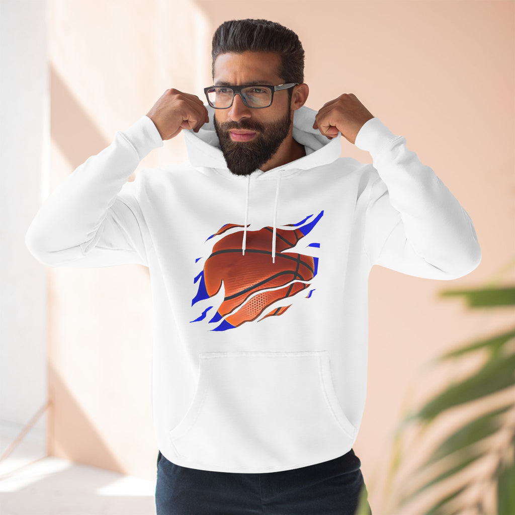 RCNSONS Unisex Three-Panel Fleece ‚Baseball‘ Hoodie