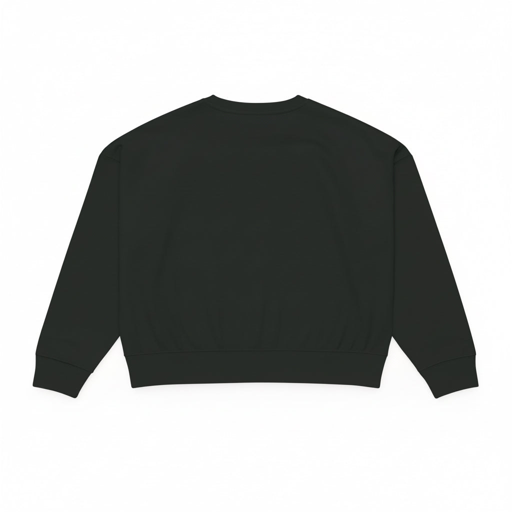Gold Geometric Crewneck Sweatshirt — Women's Alma Organic