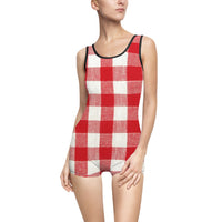 Women's Vintage Swimsuit (AOP)