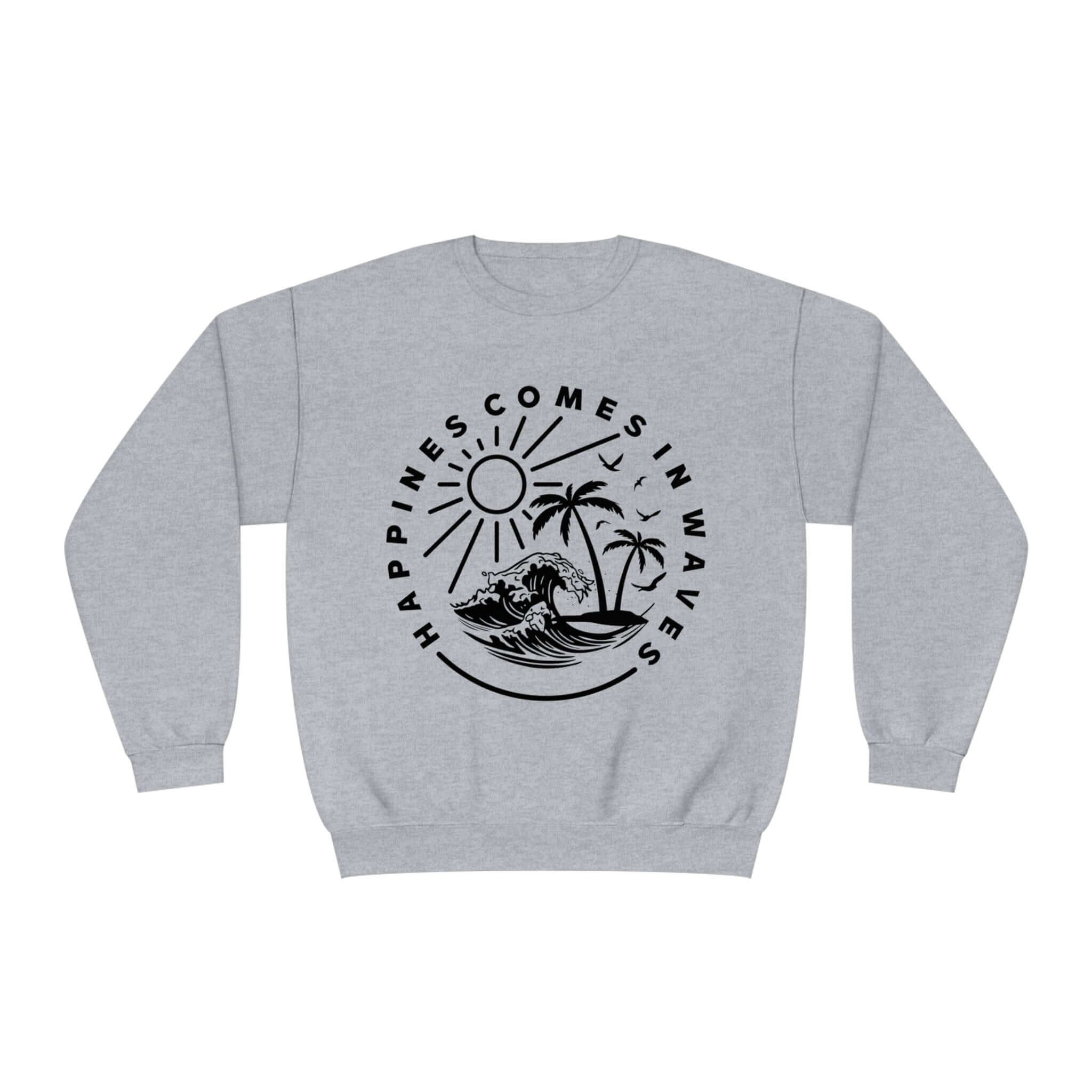 Happiness comes in waves. On RC’nSONS Ads. Tee - RC’nSONS