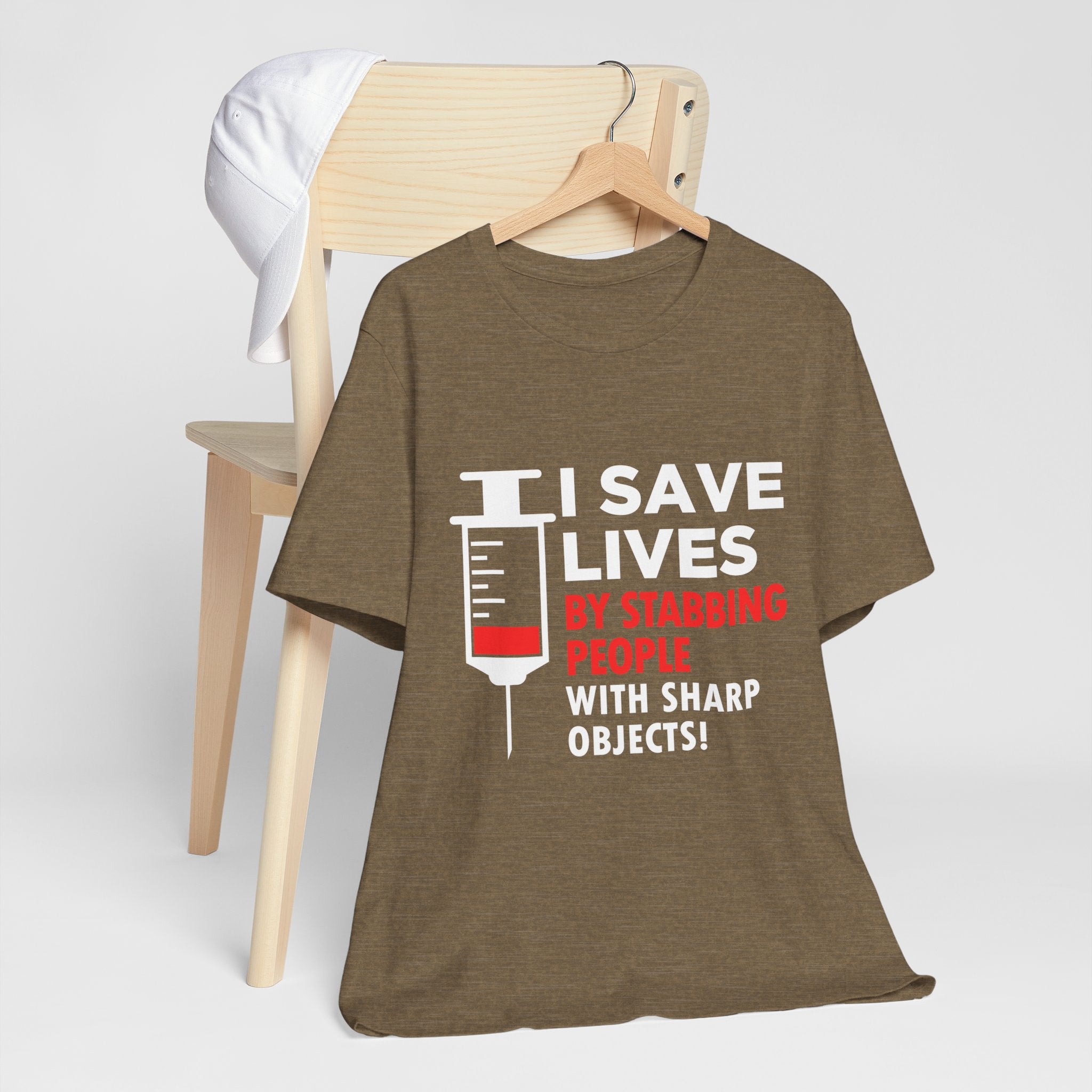 Je sauve des vies Tee unisexe 