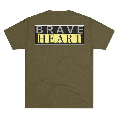 Tri-Blend Tee - Next Level Brave Heart