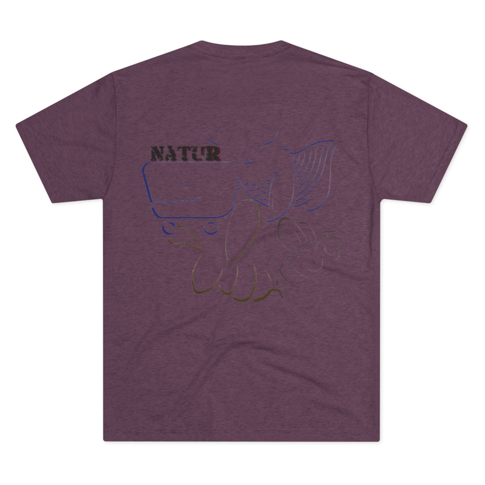Nature Inspired Tee - Unisex Tri-Blend Crew Tee