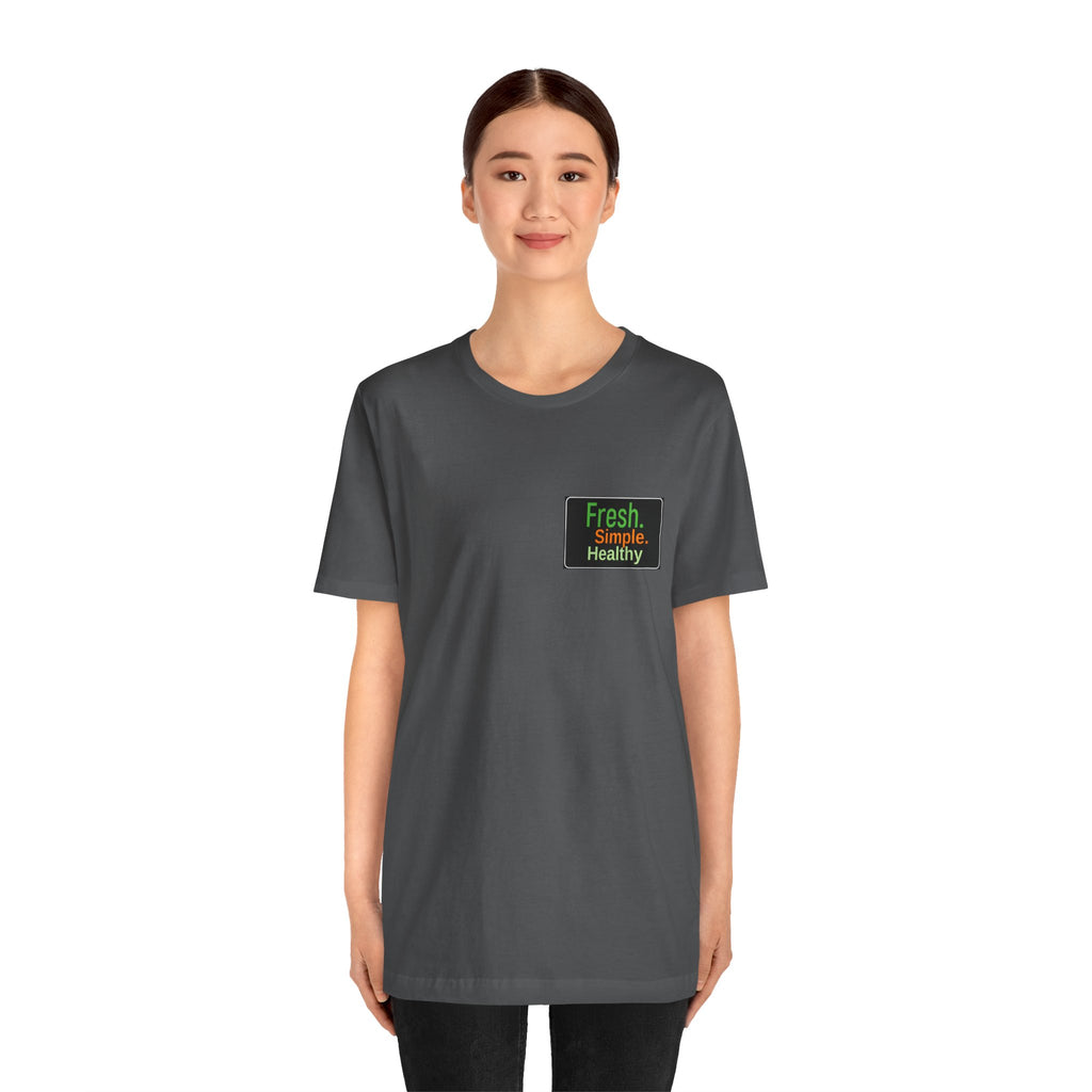 Unisex Fresh Healthy Short Sleeve Tee
