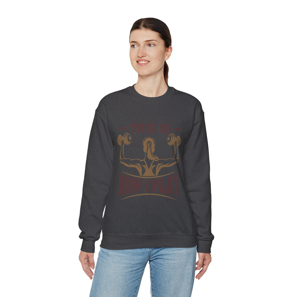 C’est comme ça que je joue Sweatshirt unisexe 