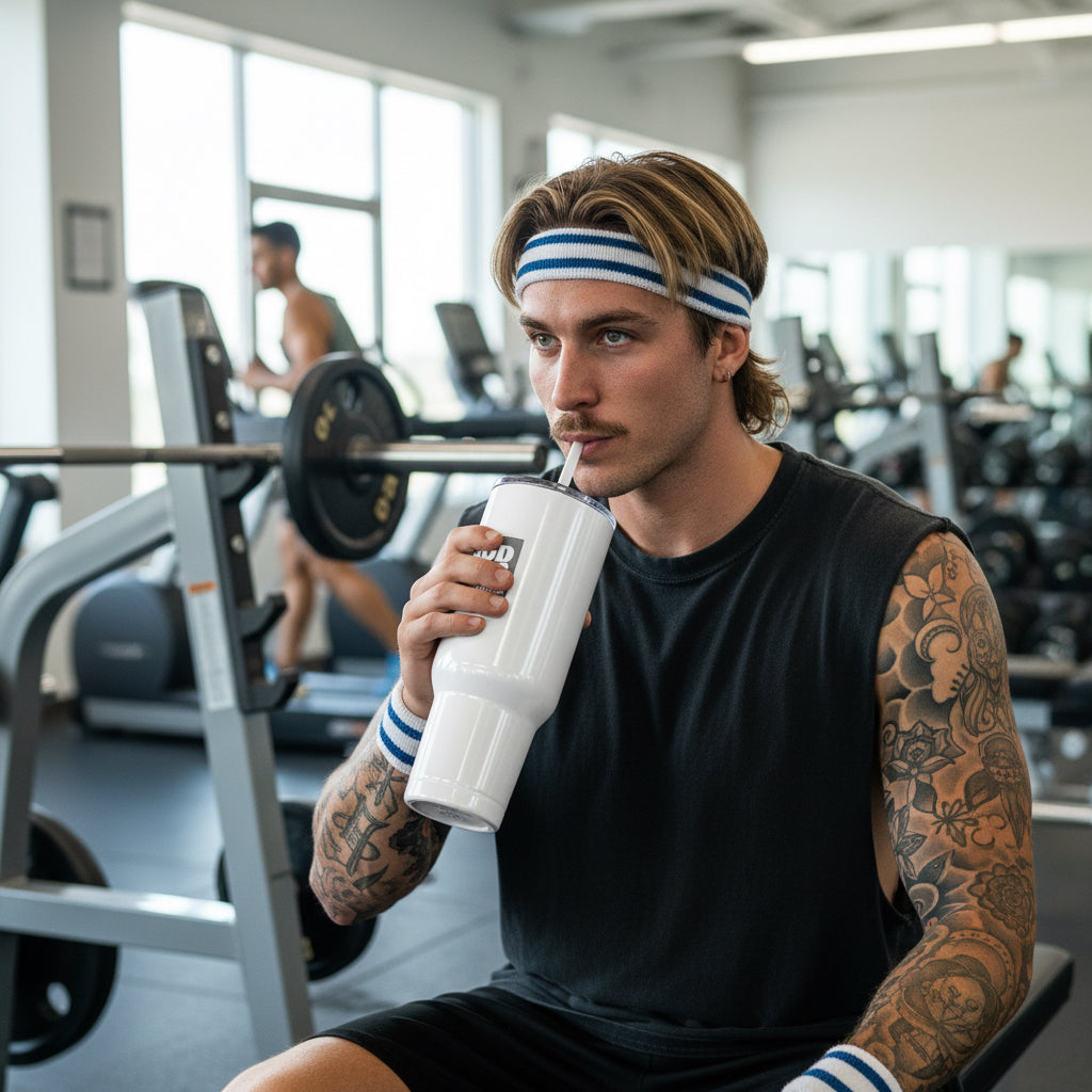 Engraved Insulated Tumbler - 40oz, God Over Creation Travel Mug, Personalized Gift, Inspirational Hydration, Perfect for Outdoors Printify