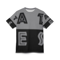 Modern Unisex Graphic Tee - Unique Cut & Sew Design